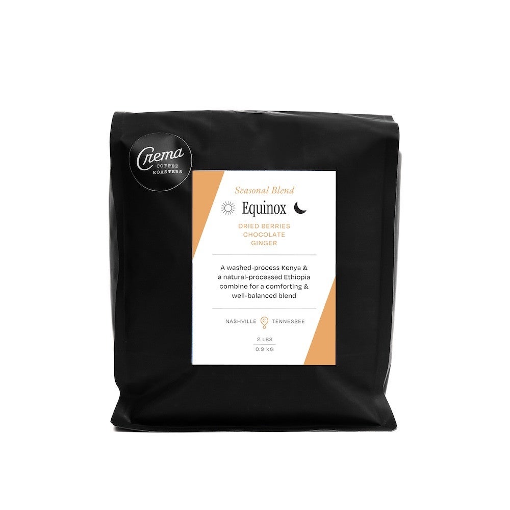 2# Bag Equinox Retail — Crema Coffee Roasters