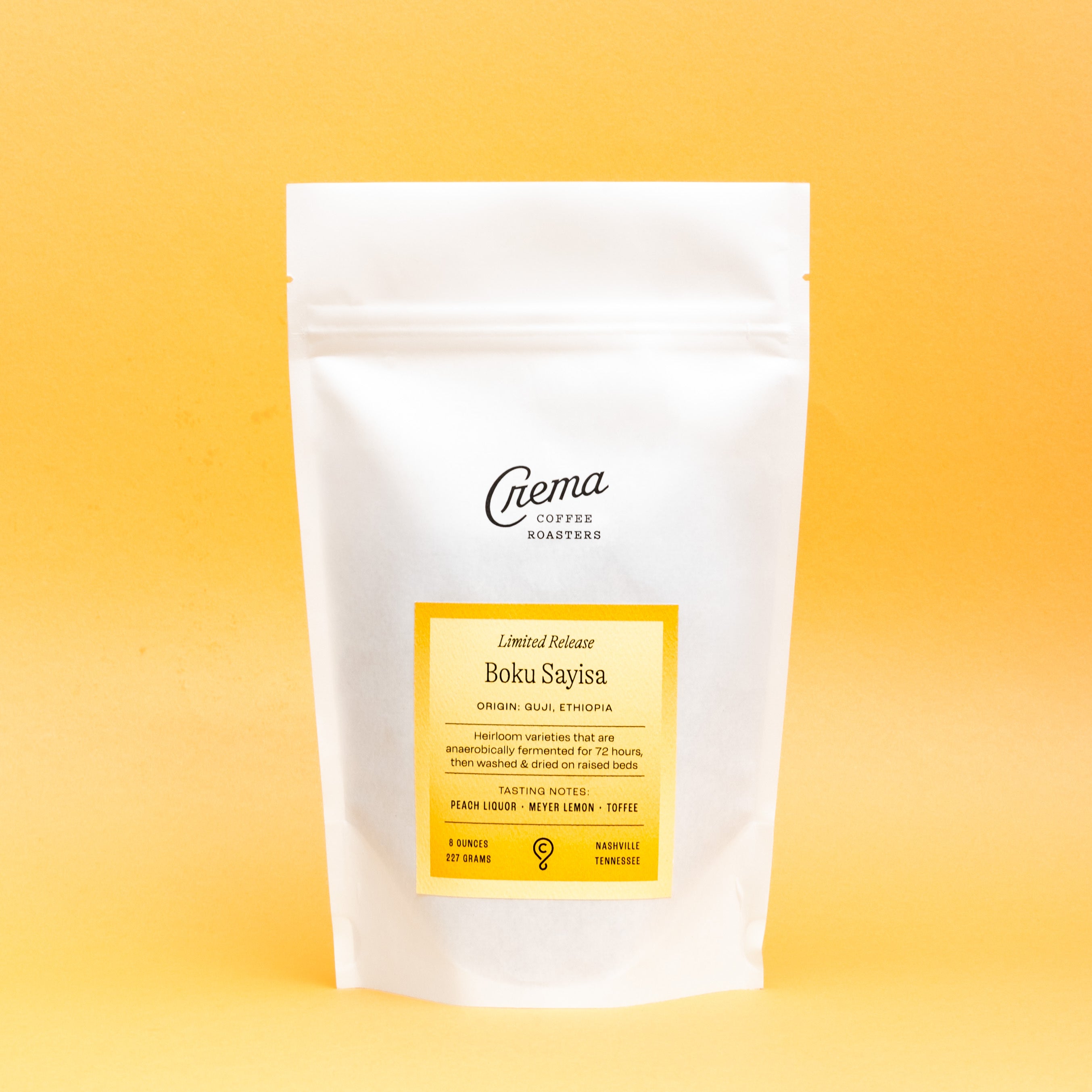 Boku Sayisa, Ethiopia (retail bag) — Crema Coffee Roasters
