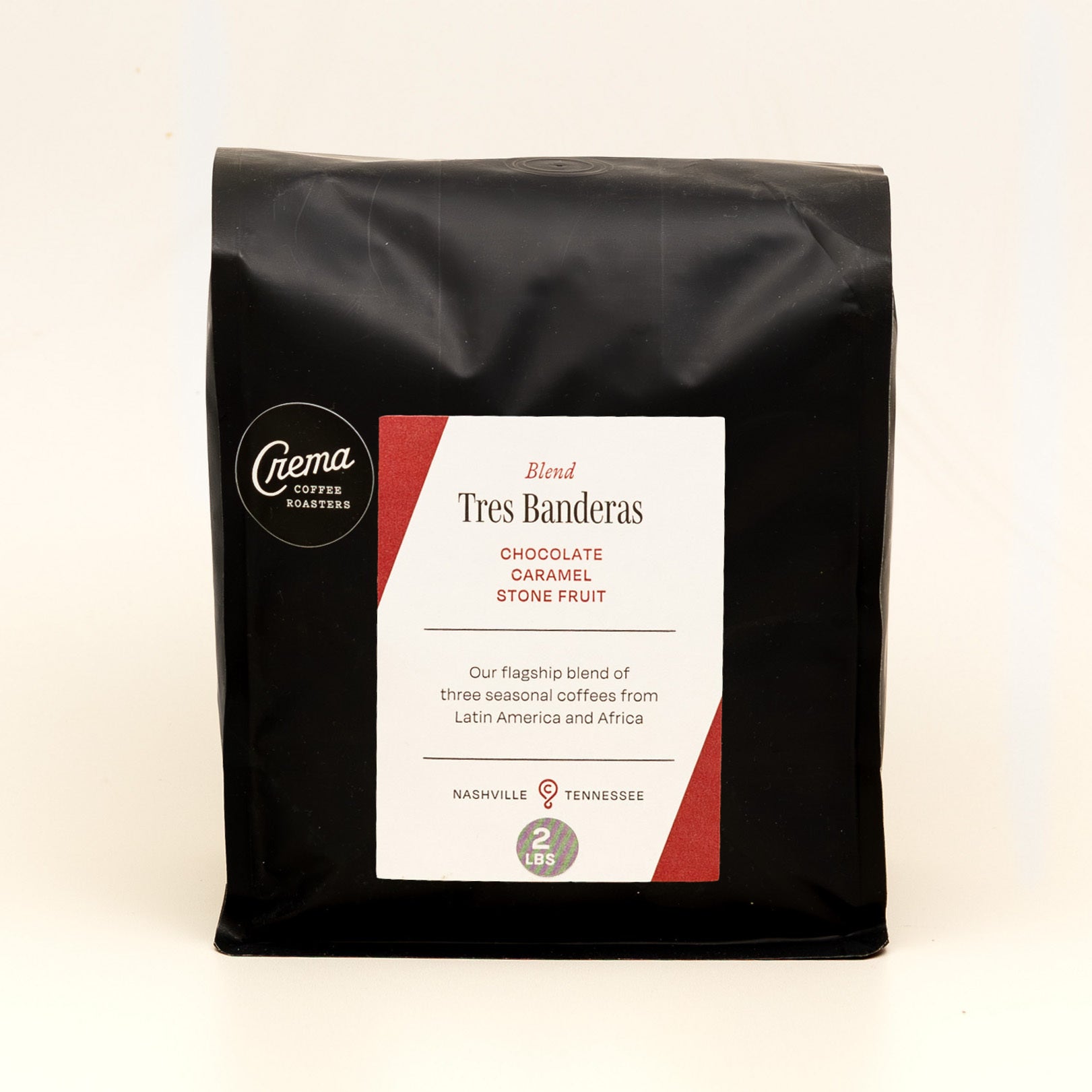 2# Bag Tres Banderas Retail — Crema Coffee Roasters